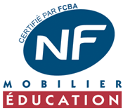 Certifié par NF mobilier éducation