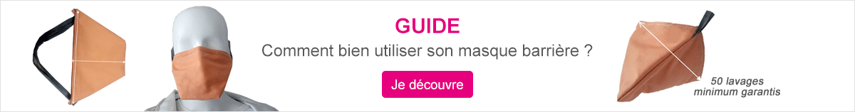 Comment bien utiliser son masque barrière ?