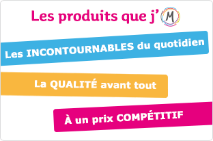 Les produits de notre marque