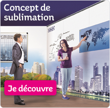 Concept de sublimation