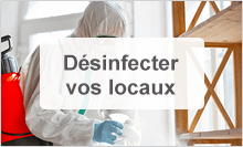 Service de nettoyage et de désinfection des locaux